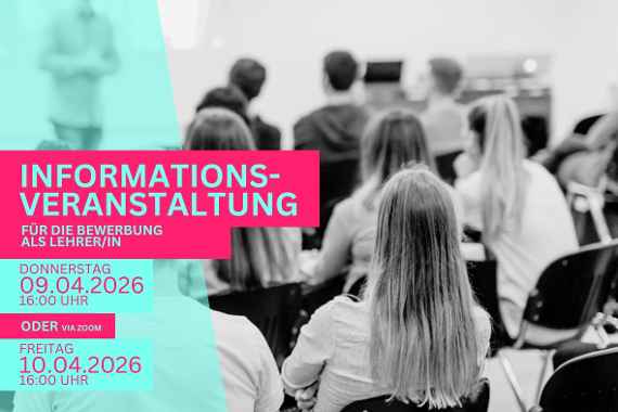Website Slider - Informationsveranstaltung Bewerbung 2026