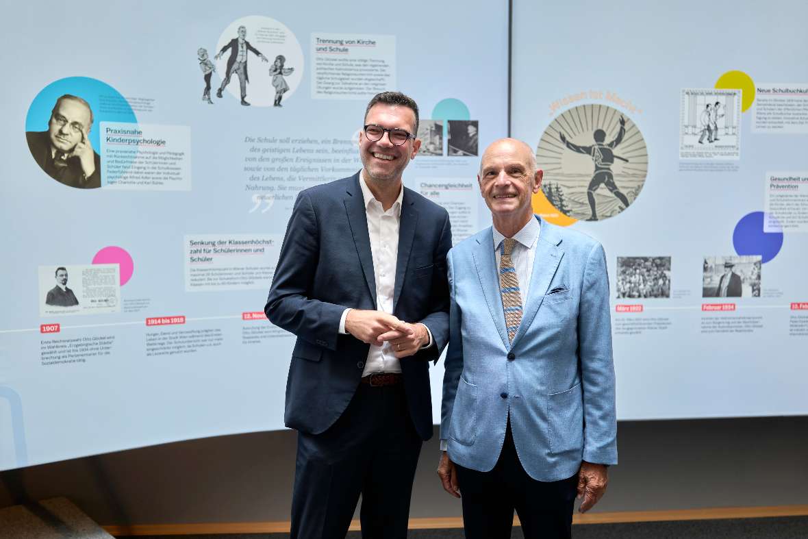 BildungsHub „NEU“ anlässlich des 150 Geburtstags von Otto Glöckel